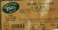 Tripes cuisinees a la tomate