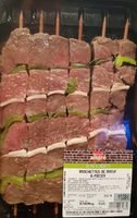 Brochettes de boeuf