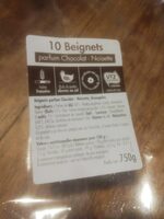Beignets chocolat noisette