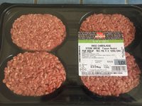 Race Charolaise Steak haché "Façon André" pur bœuf 15% MG