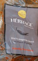 Rôti de canard au piment d espelette