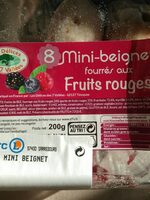 Mini beignets fruits rouges