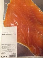 Filet de truite fumé