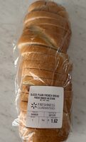 Sliced plain French bread