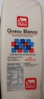Queso Blanco tipo Paisa