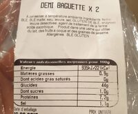 Demi baguette