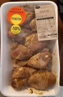 Pilon de poulet marinade curry