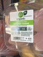 Organic Air Chilled Chicken Thighs