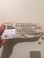 Saucisson sec artisanal à l'ancienne