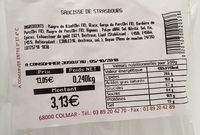 Saucisse de strasbourg