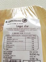 Lingot d'or