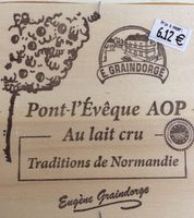 Pont-l'Evêque AOP au lait cru