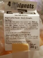 Beignets chocolat noisette