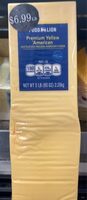 Yellow American cheese