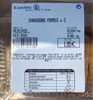Chaussons au pommes