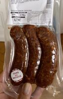 Saucisse porc fumée bio
