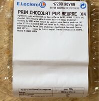 Pain au chocolat pur Beurre