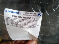 Pain aux raisins