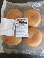 4 beignets Choco-noisette