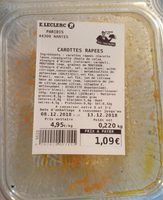 Carottes rapées