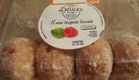 8 mini beignets fourrés