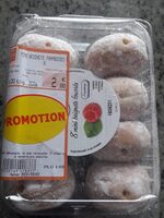 Mini beignets fourrés à la framboise
