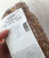 Pain aux céréales