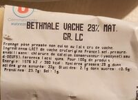 Bethmale vache