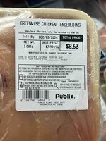 Greenwise Chicken Tenderloins