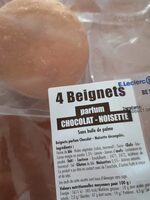 Beignet parfum chocolat noisette