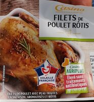 Filets de poulet rôti