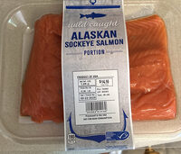 Alaskan Sockeye Salmon Portion