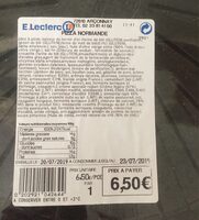 Pizza normande