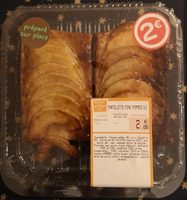 Tartelette fine pommes x2