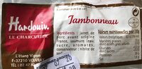 Jambonneau hardouin