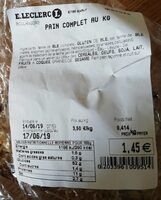 Pain complet