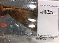 Crepe au nutella leclerc