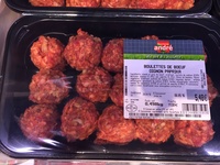 Boulettes de bœuf oignons paprika