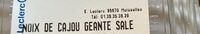 Noix de cajou geant sale