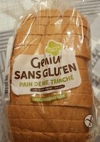 Pain de mie sans gluten