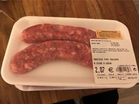 Saucisse type Toulouse