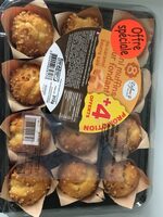 Mini muffins coeur fondant