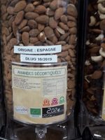 Amandes décortiquées bio