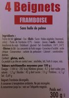 4 Beignets Framboise