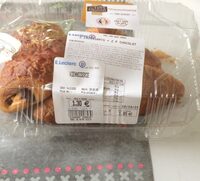 2 croissants + 2 pains au chocolat
