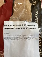 Pain au fromage et lardon