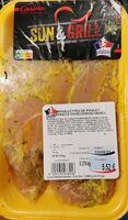 Aiguillettes de poulet thym citron