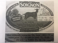 Bûche de chèvre - Soignon - 1kg