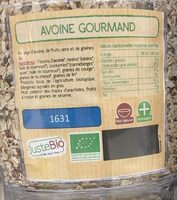 Bio avoine gourmand