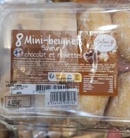 Mini beignets chocolat noisettes